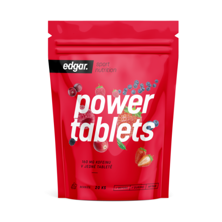 Power Tablets 20 comprimate - ambalate individual - Fructe de pădure